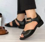 صندل تابستانی مدل راژیا زیره پیو و پاشنه 2 سانت - تصویر 2