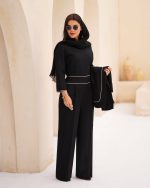 ست دو تیکه اورال و کت آستین سه ربع جنس مازاراتی - تصویر 6