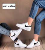 ست مرد و زن کتونی با رویه چرم صنعتی کف دوخت - تصویر 5