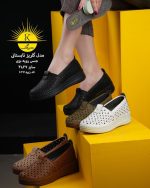 کفش طبی مدل گلریز زیره پیو و کف داخلی طبی