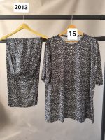 ست تیشرت شلوار نخی سه دکمه راحت و خنک - تصویر 12