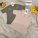 تیشرت کبریتی گلدوزی شده با 7 رنگ متنوع - تصویر 3