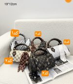 کیف دخترونه دو دسته کوتاه و بند پهن۵رنگ - تصویر 2