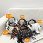 کیف دخترونه دو دسته کوتاه و بند پهن۵رنگ